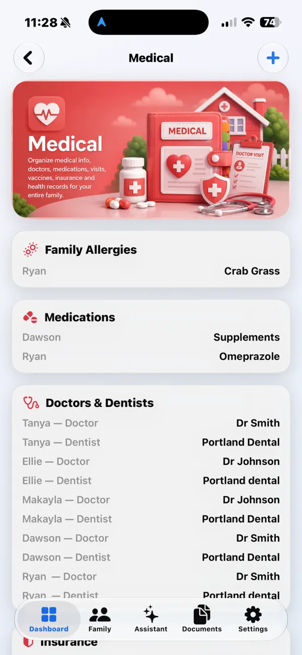 My Family Life Binder App Store screenshot 6